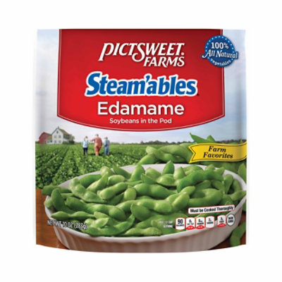 Pictsweet Farms Steamables Edamame Soybeans In The Pod Farm Favorites - 10 Oz