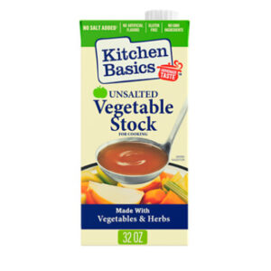 Kitchen Basics Unsalted Vegetable Stock - 32 Oz