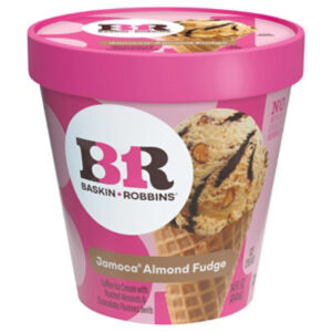 Baskin Robbins Ice Cream Jamoca Almond Fudge - 14 Fl. Oz.