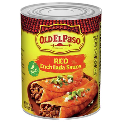 Old El Paso Sauce Enchilada Red Mild Can - 19 Oz