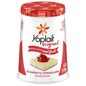Yoplait Original Yogurt Low Fat Strawberry Cheesecake - 6 Oz