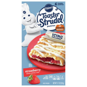 Pillsbury Toaster Strudel Pastries Strawberry 6 Count - 11.7 Oz