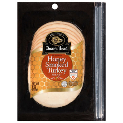 Boars Head Turkey Breast Honey Smoked - 8 Oz