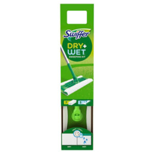 Swiffer Sweeper 2in1 Dry and Wet Multi Surface Floor Cleaner Starter Kit Mop  10 Refills - Each