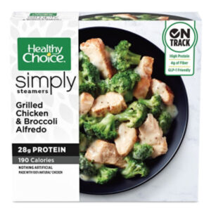 Healthy Choice Simply Steamers Grilled Chicken & Broccoli Alfredo Frozen Meal - 9.15 Oz