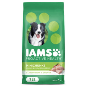 Iams Proactive Health Minichunks Chicken and Whole Grains Adult Small Kibble Dry Dog Food - 7 Lbs