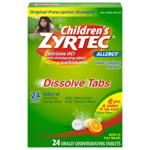Childrens Zyrtec Oral Dissolve Tabs - 24 Count