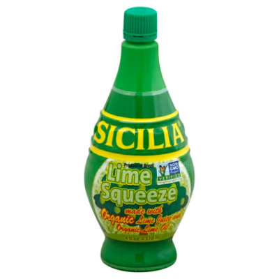 Sicilia Organic Lime Juice - 4 Oz
