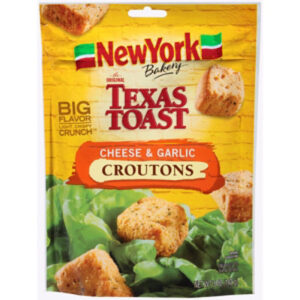 New York The Original Texas Toast Croutons Cheese & Garlic - 5 Oz