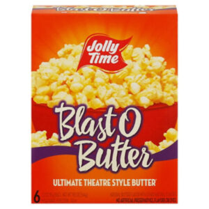 JOLLY TIME Microwave Popcorn Blast O Butter Ultimate Theatre Style Butter - 6-3.2 Oz