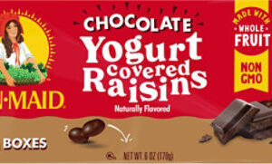 Sun-Maid Raisins Dark Chocolate Yogurt - 6-1 Oz