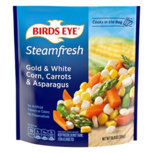 Birds Eye Steamfresh Gold And White Corn Carrots & Asparagus Mixed Frozen Vegetables - 10.8 Oz