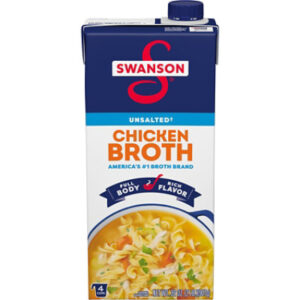 Swanson Unsalted Chicken Broth - 32 Oz