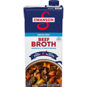 Swanson Unsalted Beef Broth - 32 Oz