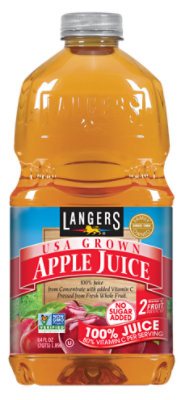 Langers Juice USA Grown Apple - 64 Fl. Oz.