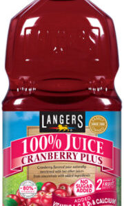 Langers Juice No Sugar Added Cranberry Plus - 64 Fl. Oz.