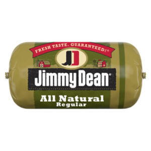 Jimmy Dean All Natural Pork Sausage Roll - 16 Oz