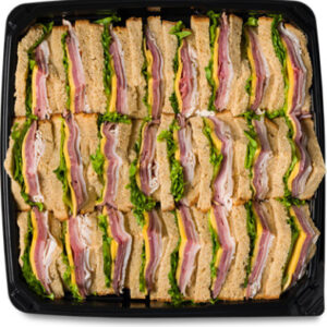 Signature CAFE Deli Club Sandwich Catering Tray  4 to 6 Servings -Each