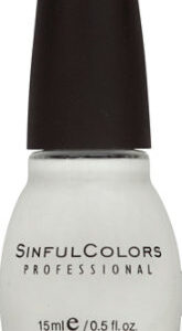SinfulColors Professional Nail Enamel Snow Me White 101 - 0.5 Fl. Oz.