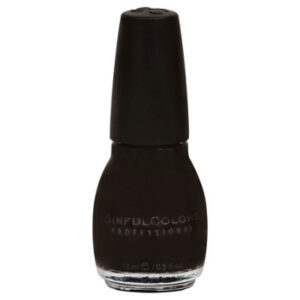 Sinful Nail Black On Black - Each