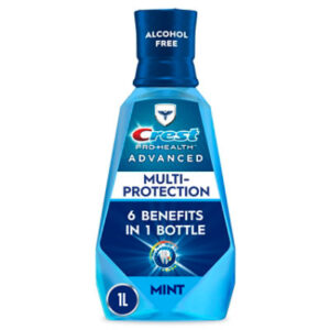 Crest Pro Health Advanced Mouthwash Alcohol Free Multi-Protection - 33.8 Fl. Oz.