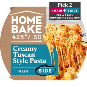 HomeBake 425?:30 Creamy Tuscan Style Pasta Frozen Side  - 20.6 Oz