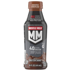 MUSCLE MILK Pro Series Protein Shake Knockout Chocolate - 14 Fl. Oz.