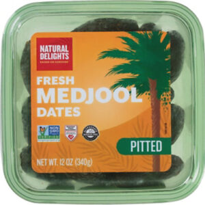 Natural Delights Pitted Medjool Dates - 12 Oz