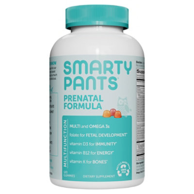 Smarty Prenatal Multi & Omega 3 D3 Methylfolate - 120 Count
