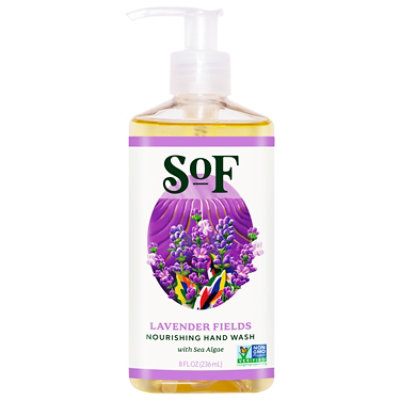 Sof Hand Wash Lavender Fields - 8 Oz