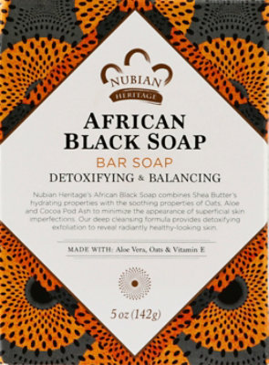 Nubian Heritage Soap African Black - 5 Oz