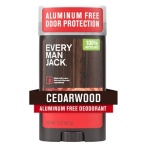 Every Man Jack Cedarwood Mens Natural Deodorant - 3 Oz