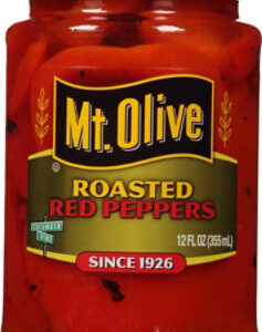 Mt. Olive Peppers Red Roasted - 12 Fl. Oz.