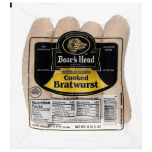 Boars Head Bratwurst Cooked - 16 Oz