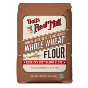 Bob's Red Mill Whole Wheat Stone Ground Flour - 5 Lb