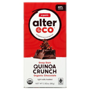 Alter Eco Dark Chocolate Organic Quinoa - 2.82 Oz