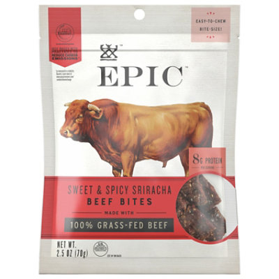 EPIC Bites Steak Beef with Cranberry & Sriracha - 2.5 Oz