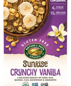 Natures Path Organic Sunrise Cereal Gluten Free Crunchy Vanilla - 10.6 Oz