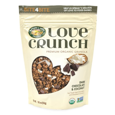 Nature's Path Love Crunch Organic Dark Chocolate Macaroon Granola - 11.5 Oz