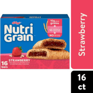 Nutri-Grain Breakfast Bars Strawberry Made with 10g Whole Grains - 16 - 20.8 Oz