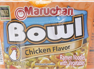 Maruchan Bowl Ramen Noodles with Vegetables Chicken Flavor - 3.31 Oz