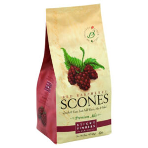 Sticky Fingers Scones Premium Mix Red Raspberry - 15 Oz