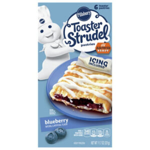 Pillsbury Toaster Strudel Pastries Blueberry 6 Count - 11.7 Oz