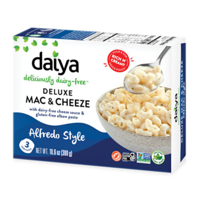 Daiya Dairy Free Gluten Free Alfredo Style Vegan Mac and Cheese - 10.6 Oz