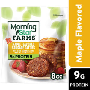MorningStar Farms Veggie Breakfast Maple Flavored Vegan Meat - 6 - 8 Oz