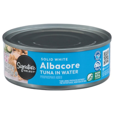 Signature SELECT Tuna Solid Albacore In Water - 5 Oz