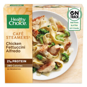 Healthy Choice Cafe Steamers Chicken Fettuccini Alfredo Frozen Meal - 10 Oz