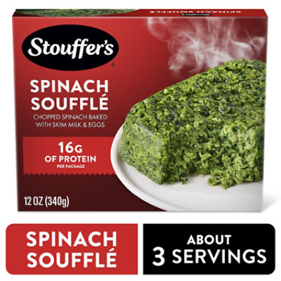 Stouffer's Spinach Souffle Frozen Side Dish - 12 Oz