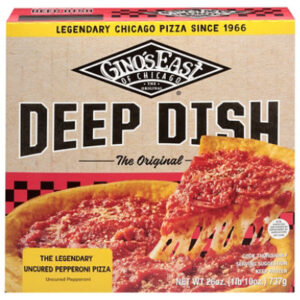 Ginos East Pizza Chicago Deep Dish Pepperoni Frozen - 32 Oz