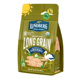 Lundberg Family Farms Regenerative Organic Certified Long Grain Brown Rice - 32 Oz